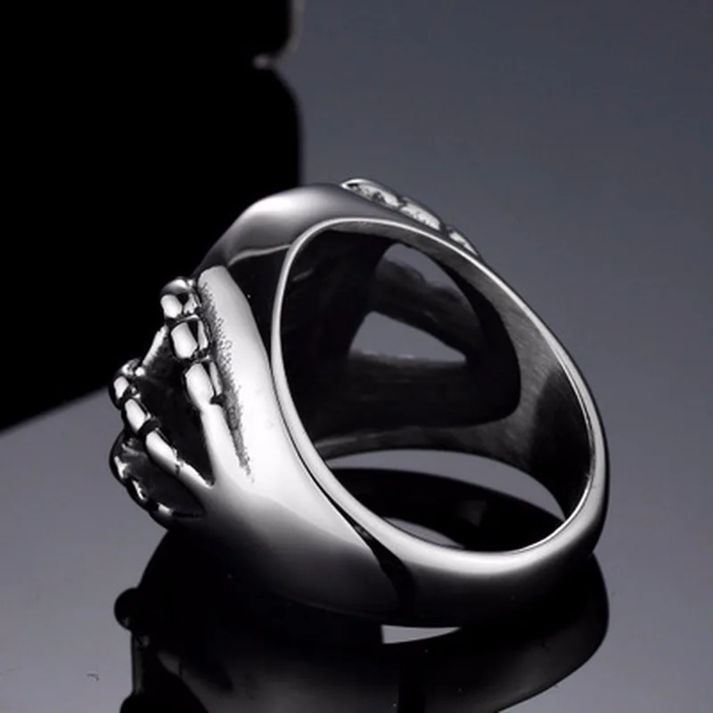 Кольцо из нержавеющей стали стимпанк кольца для мужчин ювелирные изделия