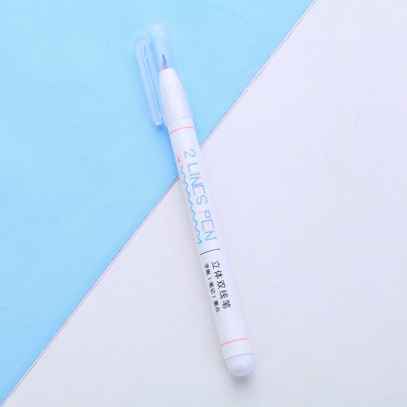 Новинка двухлинейный Контурный карандаш для рисования скрап Книжная карта