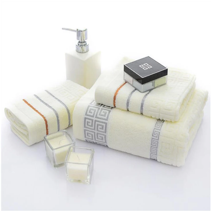 Банное полотенце Великая стена 32 нити 100% хлопок банное 3 шт. подарочный набор