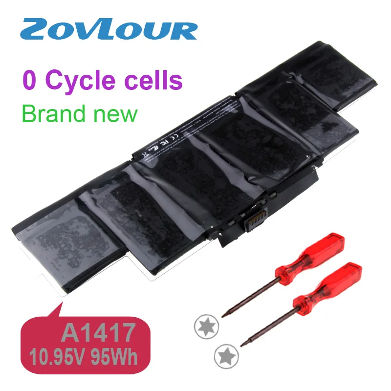 Zovlour 10 95 v 95Wh батарея A1417 для Apple MacBook Pro A1398 15 &quot2012 Ранняя 2013 retina MD831LL/A MC975LL/A