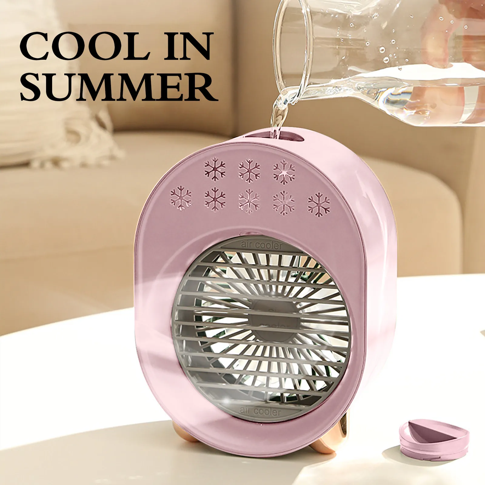 USB охладитель Воздуха увлажнения распыления воды вентилятор охлаждения для