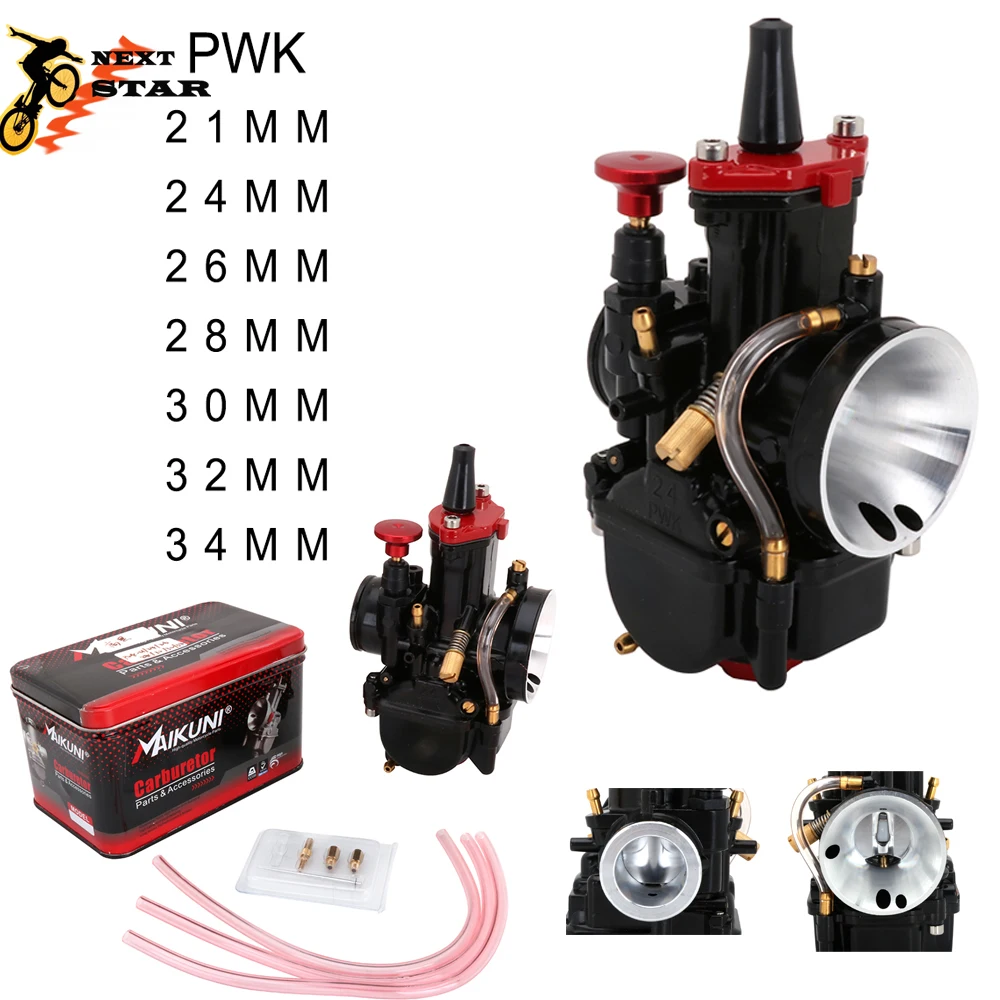 Карбюратор для PWK 21 24 26 28 30 32 34 Keihin с двигателем Power Jet 2T 4T скутера UTV ATV Универсальный