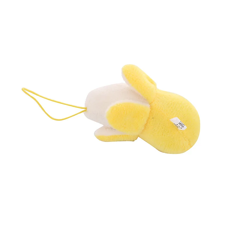 

1X Super CUTE Mini 7CM Plush Stuffed Banana TOY DOLL - Bouquet Plush Toy , Lover's Gift String Plush Pendant DOLL TOY