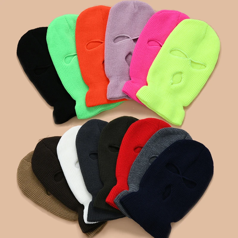 

Cap Men's Winter Wool Windproof Mask Motorcycle Mask Outdoor Sports Winter Warm Ski Snowboard Windproof Balaclava Mask Hatriding