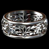 fashion and eternal 7 7 mm wide neutral lotus wedding ring size 6 11