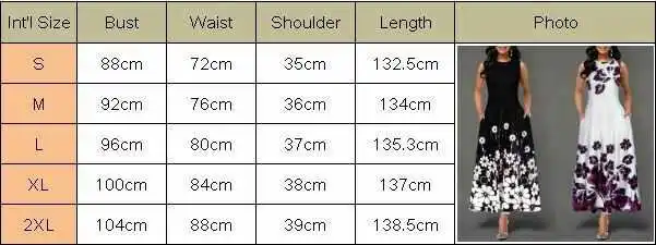 

Womens Sleeveless Floral Printed Sexy Fashion Elegant Summer Printed Beach Fashion Loose Maxi Shirt Beach Dress