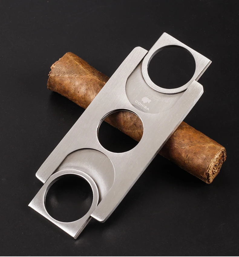 1 шт. Cohiba квадратный гильотина сигары резак из нержавеющей стали нож сигары ножницы, аксессуары для сигар c431