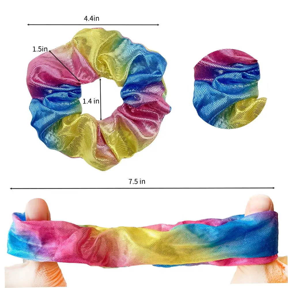 6PCS Woman Velvet Scrunchies Hair Ring Ties For Girls Ponytail Holders Rubber Band Elastic Hairband Accessories Headwear |