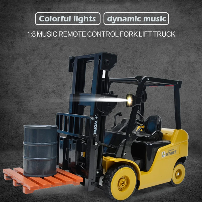 1: 8 симулятор дистанционного управления вилочный погрузчик 11-канальный Fash