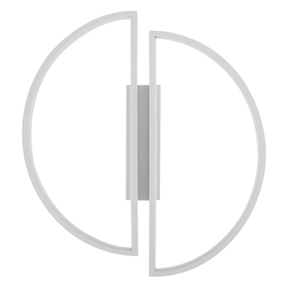 Luces de techo LED modernas para sala de estar, lámpara de techo semicircular, accesorios de acrílico, luces Led para decoración del hogar