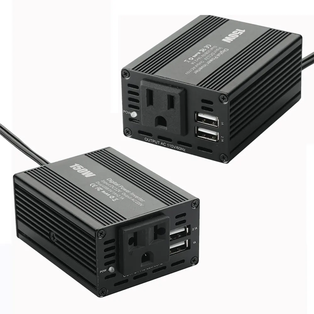 USB charge 300W Watt DC 12V to AC 220V Portable Car Power Inverter Charger Converter Adapter DC12 Modified Sine Wave Oc28 |