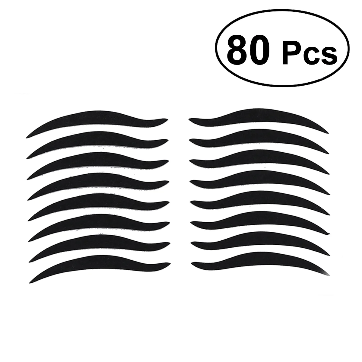 

80 Pairs Temporary Eye Make-up Eyeliner Eyeshadow Sticker