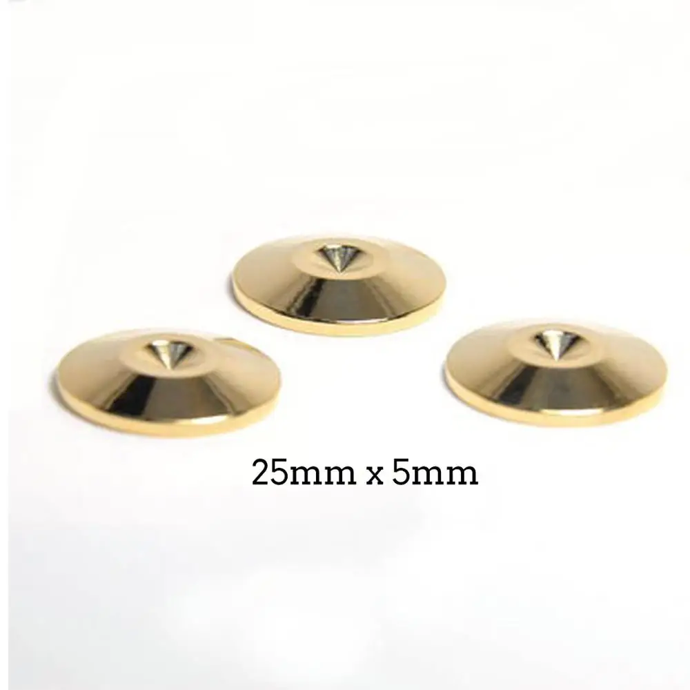 Позолоченный DIY динамик подвеска булавка усилитель звуковая Ножка Подставка для