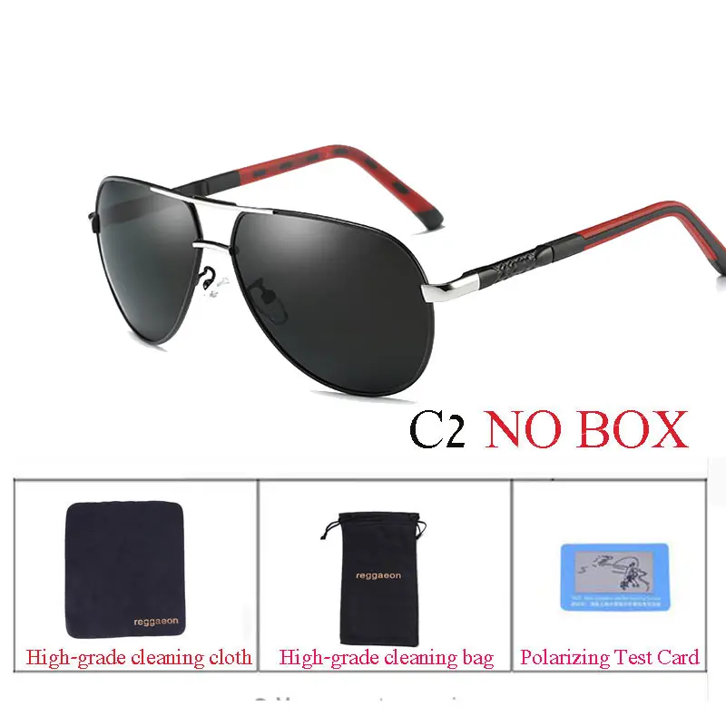 Мужские поляризационные солнцезащитные очки | Оптический брендовый дизайн модных очков Рыбалка Путешествие (с оправой 8725) on.