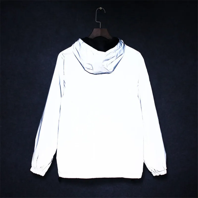 Куртка BOLUBAO Мужская Светоотражающая водонепроницаемая куртка с капюшоном и