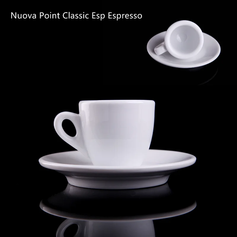 Nuova Point Professional Competition Level Espresso Mug Thick Cafe Espresso Mug Coffee Cup Saucer Sets Turkish Coffee Cups