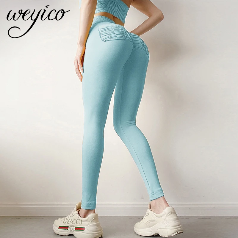 Женский костюм для йоги из 2 предметов короткий топ тренировочные леггинсы