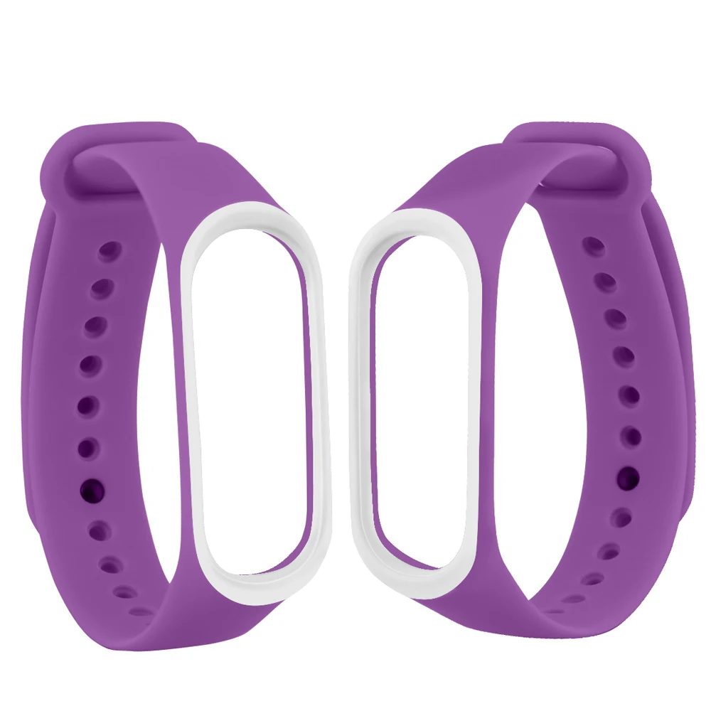 20 видов цветов сменный ремешок для Xiaomi Mi Band 4 3 силиконовый M3 M4 смарт-браслет Miband |