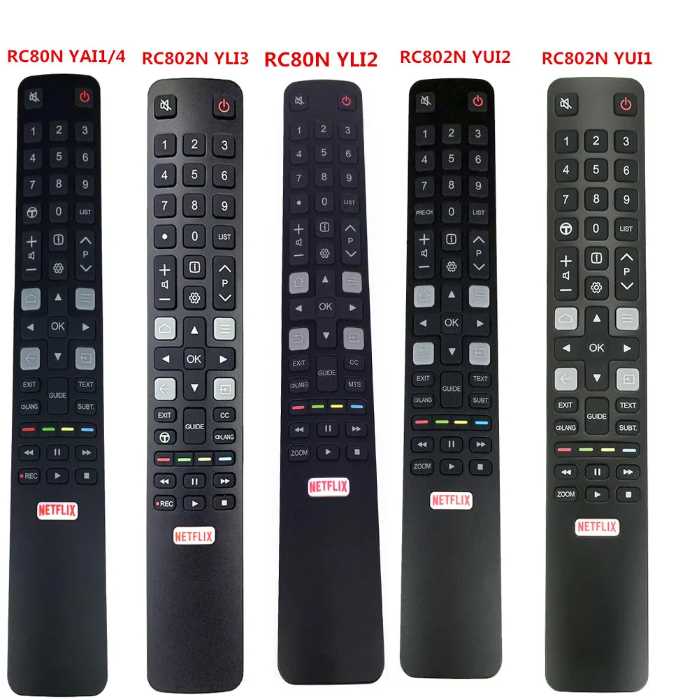 RC80N YAI1 RC802N YUI1 YUI2 YLI2 YLI3 новый оригинальный пульт дистанционного управления для TCL TV