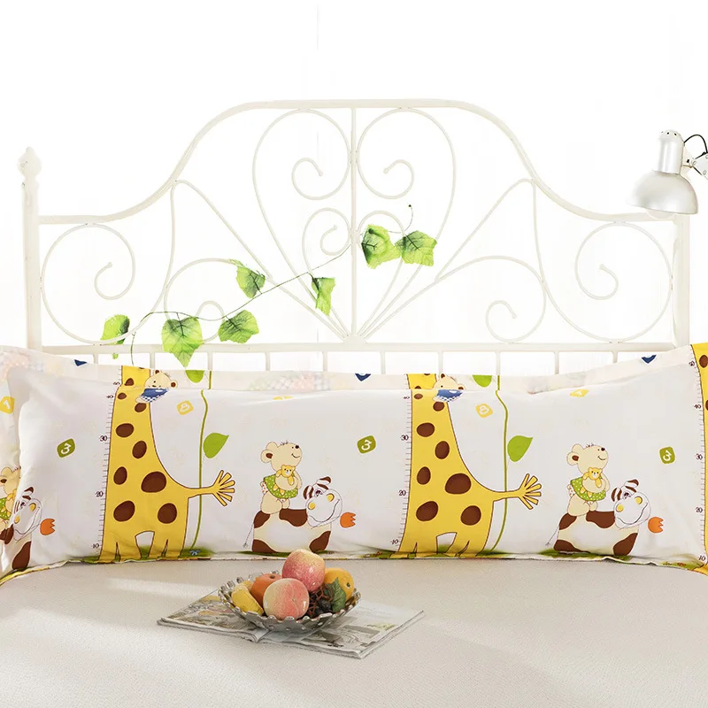 Cilected Comfy Home Чехол для подушки с геометрическим рисунком из мультфильма, длинная двойная наволочка для подушки, защитный Хлопковый чехол для подушки, модная подушка