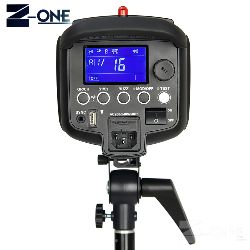 Godox стробоскоп DP400II 400 Вт студийная профессиональная вспышка со встроенным 2 4G