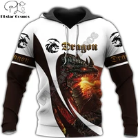 beautiful dungeon dragon 3d all over printed men hoodie autumn and winter unisex sweatshirt zip pullover casual streetwear kj423