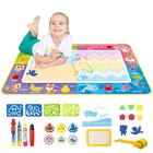 Книжка-раскраска многоразовая для рисования водой, 8 видов