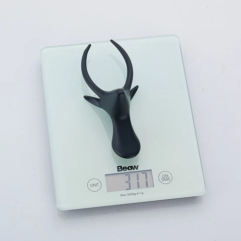 Однотонные голова антилопы Крючки для пальто настенный крючок полотенец