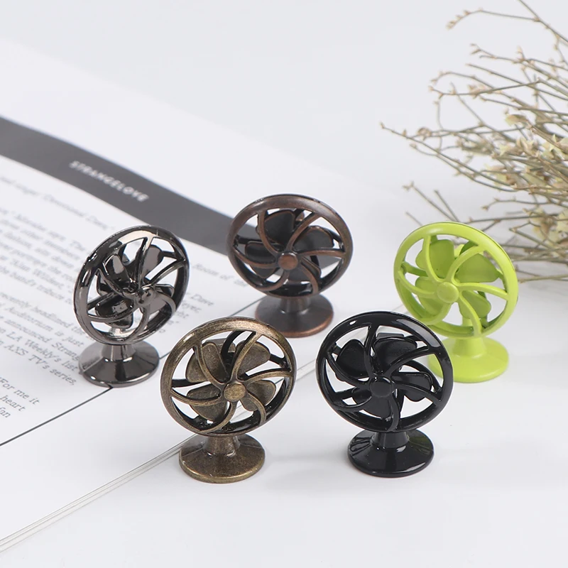 

1:12 Dollhouse Miniature Fan Imulation Furniture Model Toys For Kids Doll House Decoration Accessories High Quality