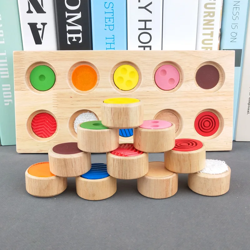 

Baby toys Houten Montessori Zintuiglijke Materiaal Speelgoed Kids Voorschoolse Educatief Tactiele Speelgoed Voor Kinderen toys