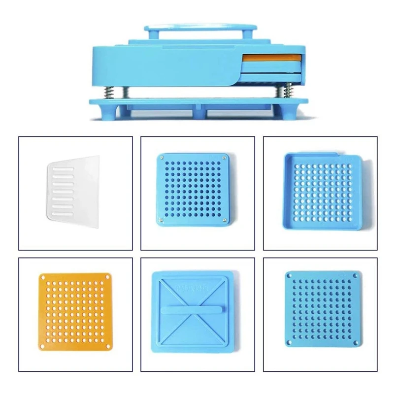 Поднос для кофейного наполнителя ручная машина наполнения порошка 100 отверстий
