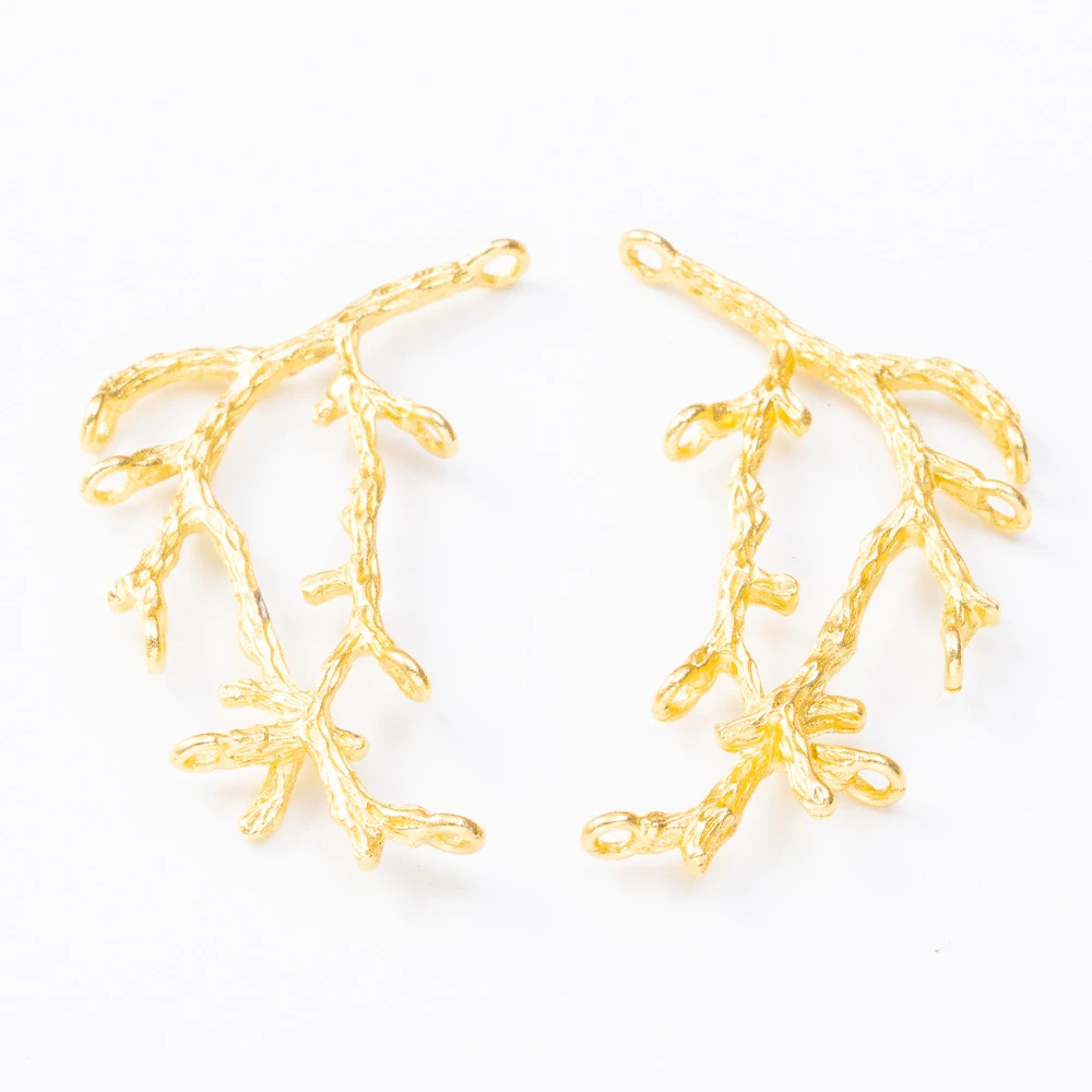 4Pcs 29*47mm Branch Charms Metal Alloy Four Colors Tree For Jewelry Making Findings DIY Handmade | Украшения и аксессуары
