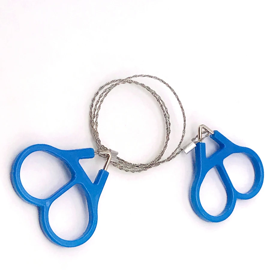 Карманная ручная цепная пила из нержавеющей стали комплект для выживания в