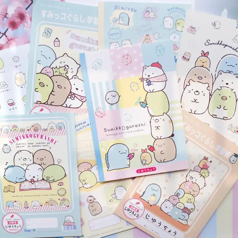 1 шт. новая горячая распродажа аниме Sumikko Gurashi Corner Creature scribbles Рисование ноутбука