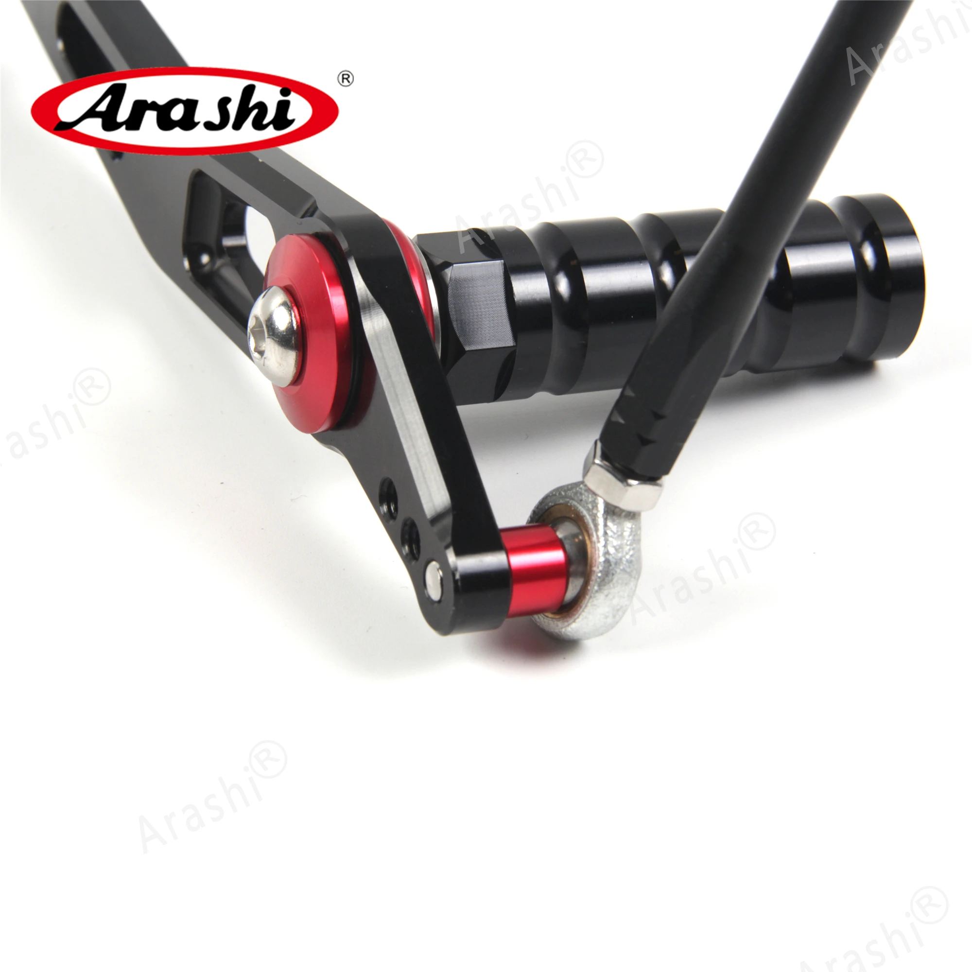 Arashi CNC Регулируемые подножки для YAMAHA YZF R1 2009 2014 всадника задняя подножка 2010 2011 2012