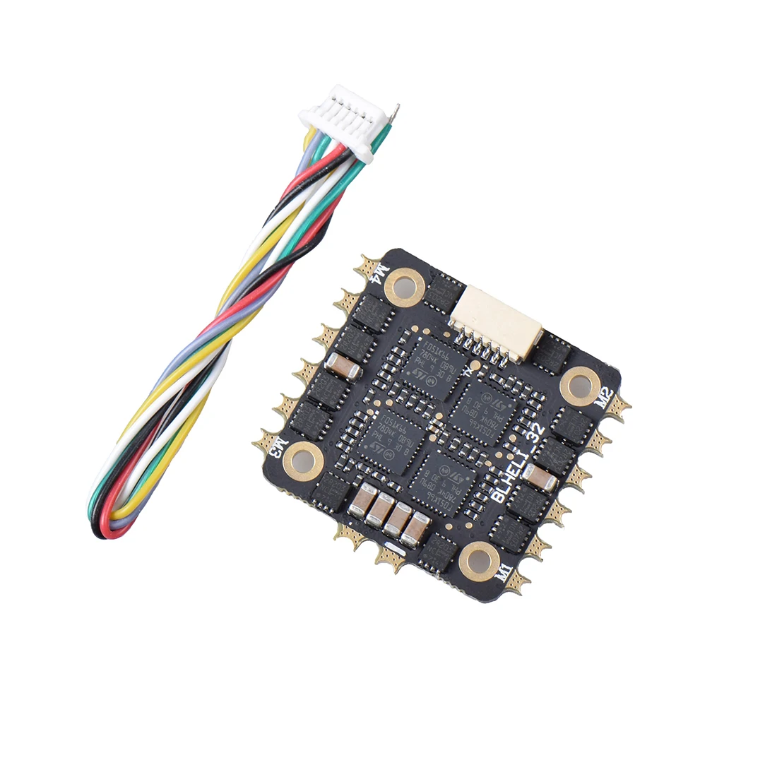 2 4S 25 А Φ 4 в 1 ESC BLHeli 32 бит бита поддержка Dshot1200 / 600/300/150 Oneshot125 Multishot Mode для FPV гоночного