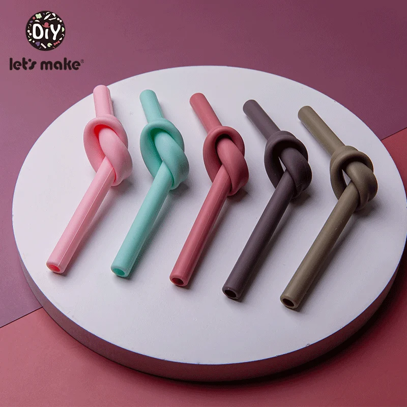 

5 шт. многоразовые силиконовые питьевой набор соломинок Еда Класс силиконовые пить воду и инструменты для соков стакан бар вечерние соломин...