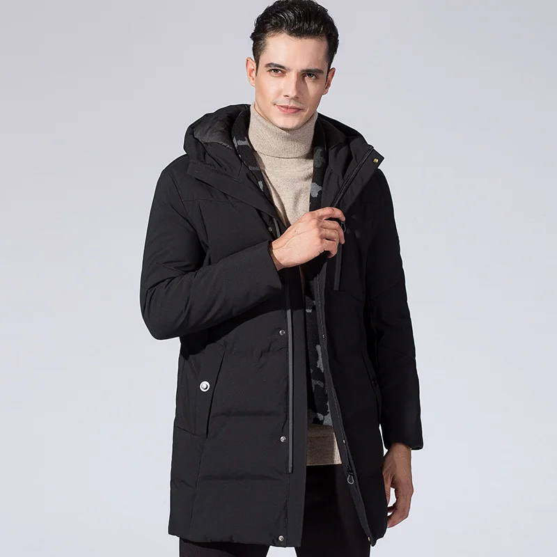 Batmo мужская зимняя куртка на 90% белом утином пуху плюс размер 9902 2020|coat down|duck down jacket
