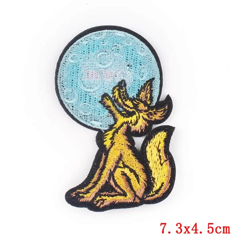 PE4744CT Pulaqi инопланетная Вселенная нашивка в стиле панк для одежды Череп смерти E.T. Звездные войны нашивки железные на одежду вышивка аппликация аксессуар H - Цвет: PE4744CT