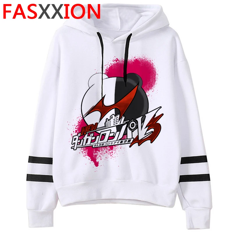 

danganronpa v3 ouma kokichi hoodies men Oversized y2k aesthetic male sweatshirts hoody printed grunge