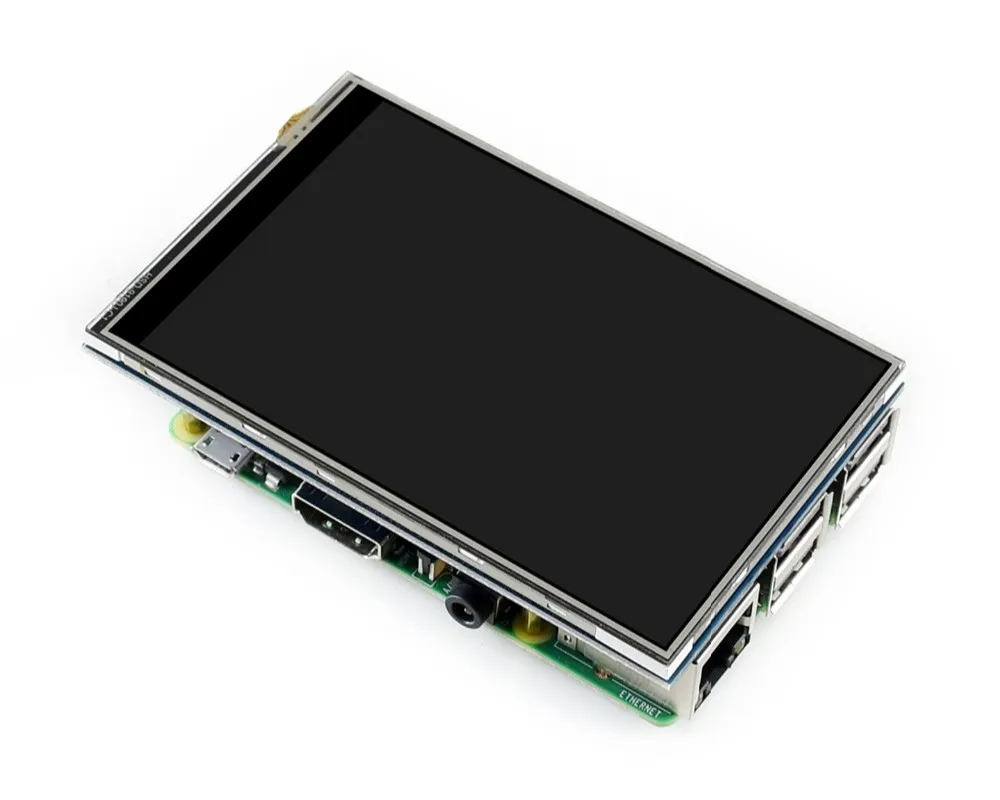 4-дюймовый сенсорный экран TFT LCD для Raspberry Pi RPi (C) 125 МГц высокоскоростной SPI
