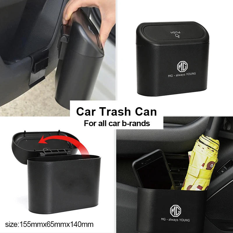 

1pc Car Trash Can Trash Hanging Box for Land Rover 2021 Evoque Rc Santana Velar Freelander 1 2 Discovery 1 Sport 3 Accessories