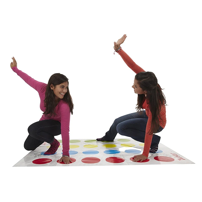 

Classic multiplayer board game for adults and children, new parent-child interactive game, body dot rotating music sports toy