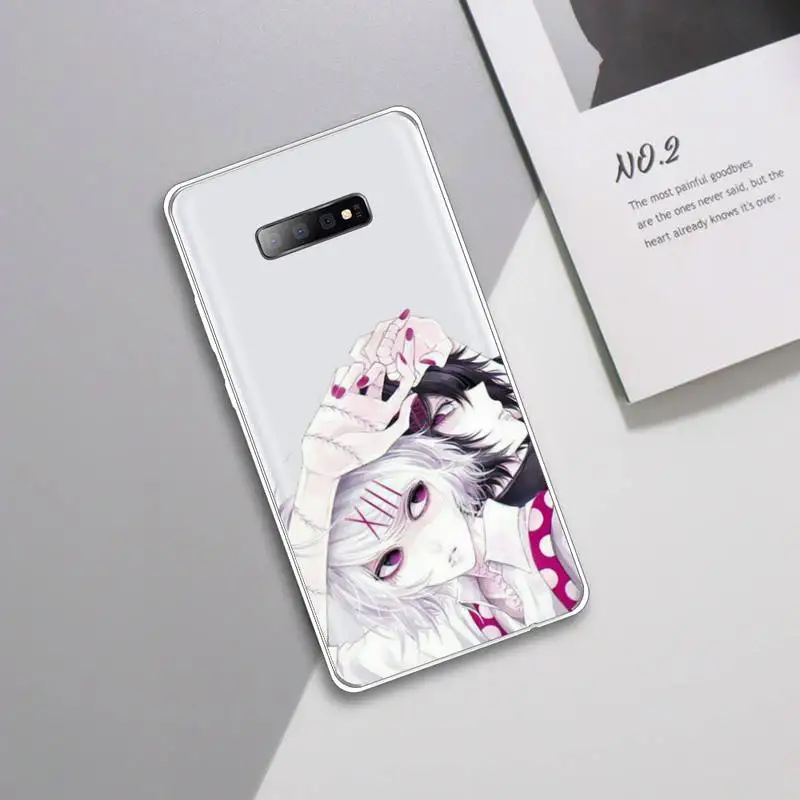 

Tokyo Ghoul Japan Suave Phone Case Transparent For Samsung Galaxy A 71 21s S note 8 9 10 plus 20 ultra