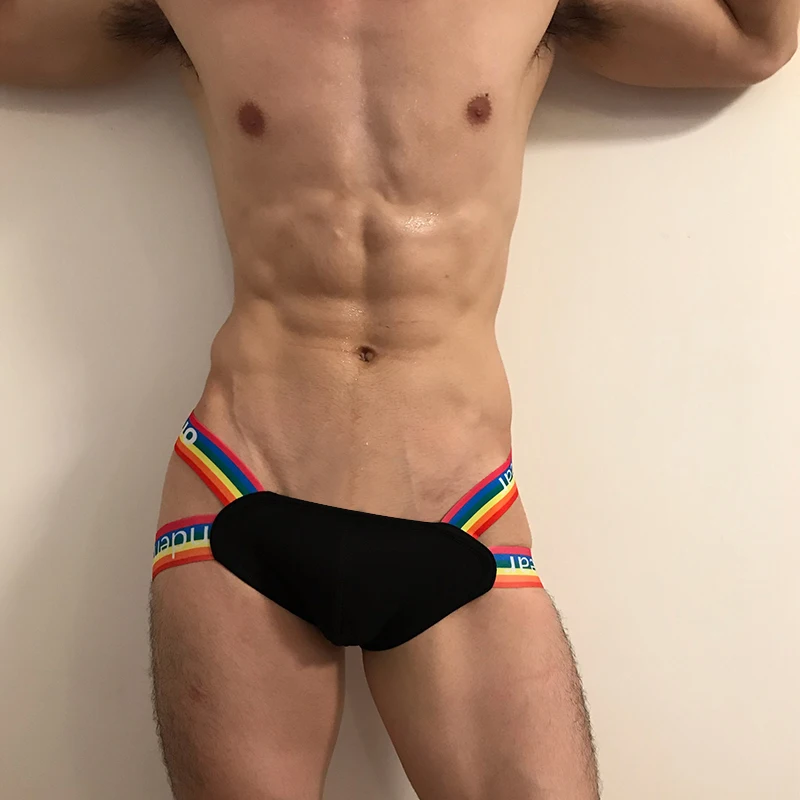 

New Man Underwear Cotton Jockstrap Men Sexy Lingerie Gay Men Thong U Convex Low Waist String Homme Tanga Hombre Sissy OR505