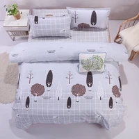 home hotel bedsheets soft comforter gray set hot style bedding set 4pcs