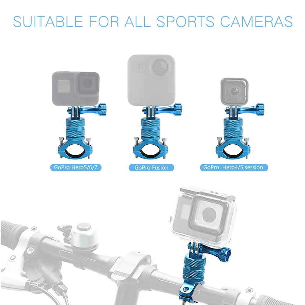 Кронштейн для камеры на 360 градусов держатель GoPro Hero 3 + 8/7/6/5/4/3/2 каркас рамка зажим |