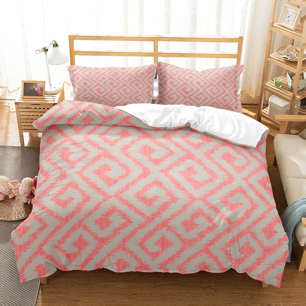 

Bohemia Style Bed Set 3D Print Luxury Bedding Sets Clan Style Duvet Cover Pillowcase 2/3pcs Bed Clothes Adults Decor Home