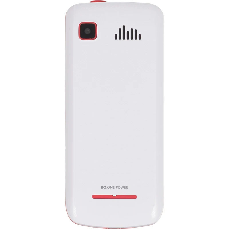 Мобильный телефон BQ One Power 1846 32Mb белый/красный 2Sim 1.77" TN 128x160 0.3Mpix - купить по