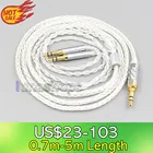 8-ядерный посеребренный кабель для наушников LN006567 OCC для Hifiman Sundara Ananda HE1000se HE6se DEVA he400se Arya He-35x Edition XS